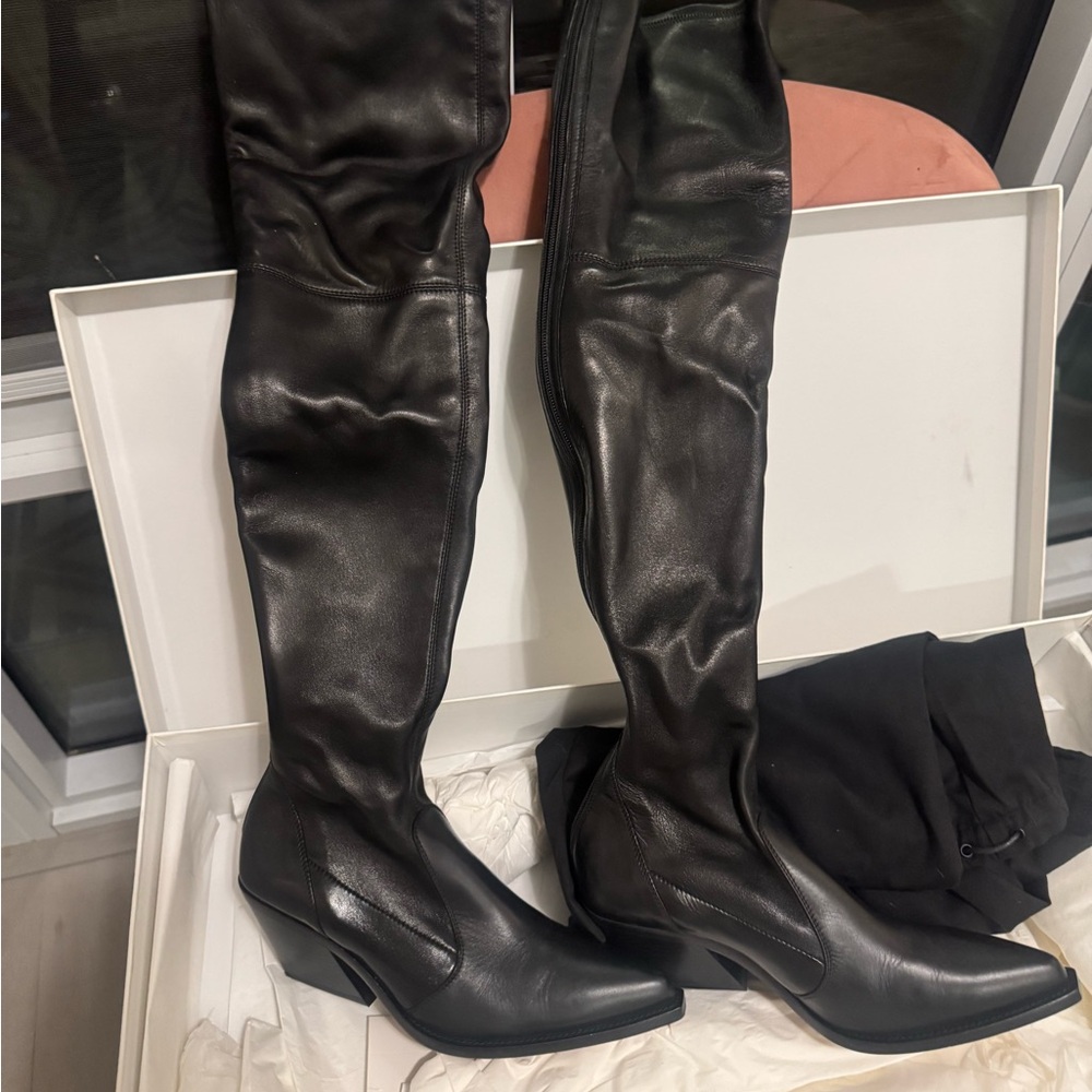 Givenchy thigh high boots
